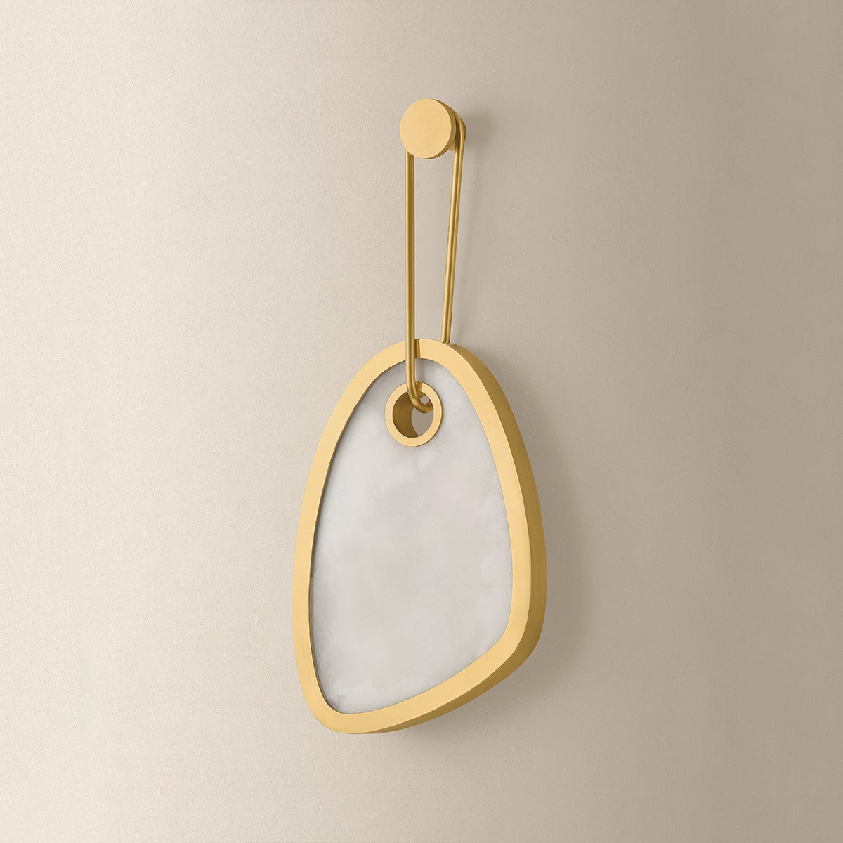 Vela Wall Sconce — a Corbett wall sconce for bathrooms, hallways, and living rooms at Laurie Yapp Home.