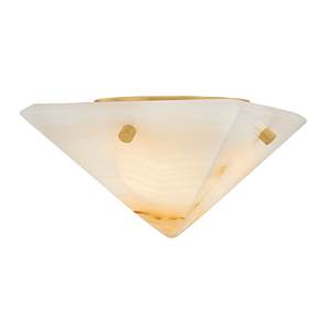 Geo Flush Mount — a Corbett flush mount for hallways, bedrooms, and entryways at Laurie Yapp Home.