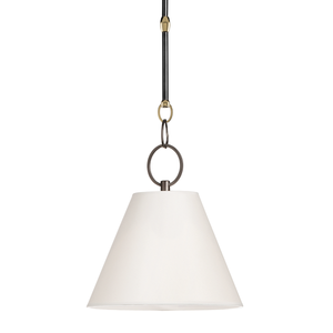 Altamont Pendant 12.25" in dark bronze — a Hudson Valley pendant for kitchens, entries, and dining rooms at Laurie Yapp Home.