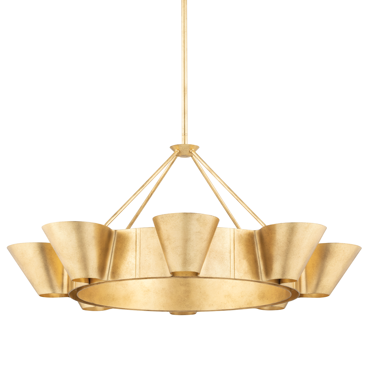 Reeve Chandelier — a Hudson Valley chandelier for dining rooms, entries, and living rooms at Laurie Yapp Home.