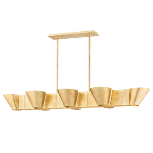 Reeve Linear — a Hudson Valley linear for dining rooms, kitchen islands, and long consoles at Laurie Yapp Home.