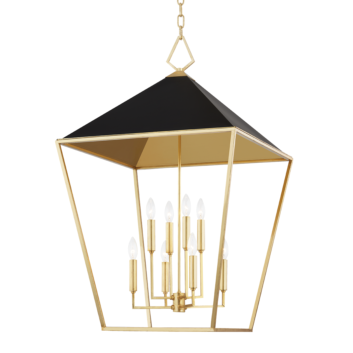 Paxton Pendant 24" in black — a Hudson Valley pendant for kitchens, entries, and dining rooms at Laurie Yapp Home.