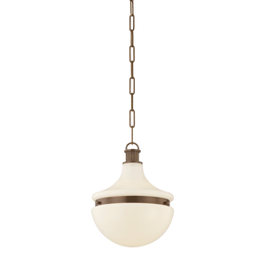 Barryville Pendant 12" — a Hudson Valley pendant for kitchens, entries, and dining rooms at Laurie Yapp Home.