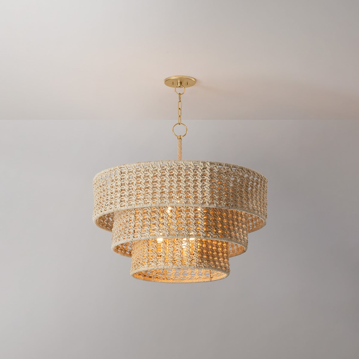 Yorkhill Pendant 32" — a Hudson Valley pendant for kitchens, entries, and dining rooms at Laurie Yapp Home.