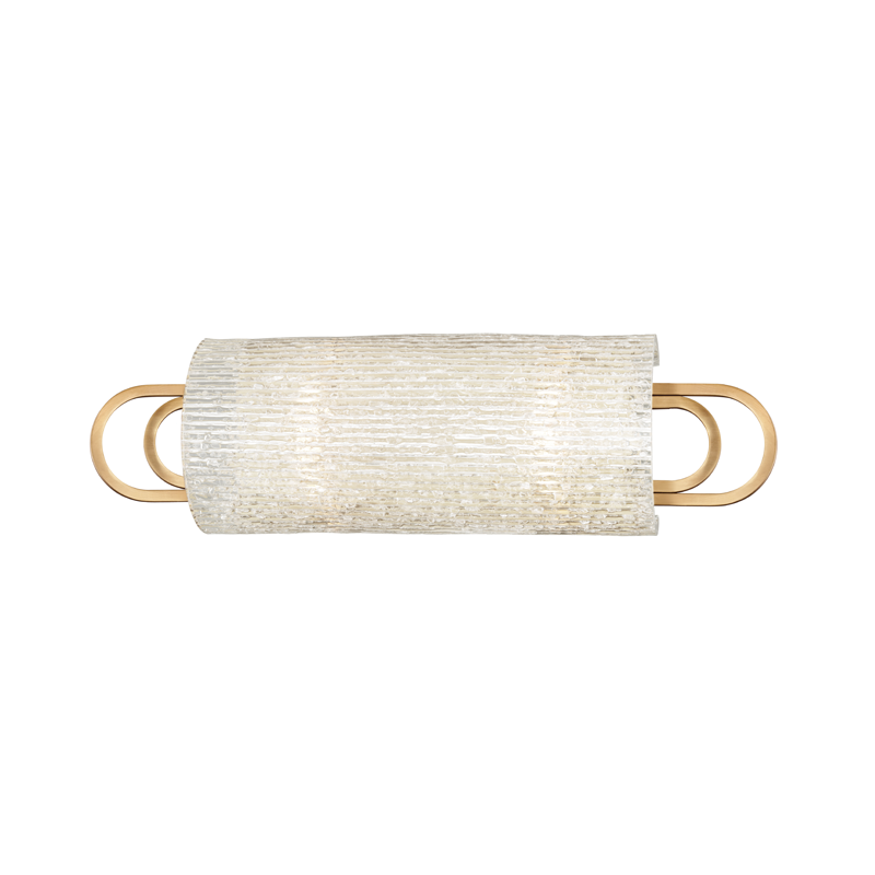 Buckley Bath And Vanity 18" in aged brass — a Hudson Valley bath and vanity for bathrooms and powder rooms at Laurie Yapp Home.