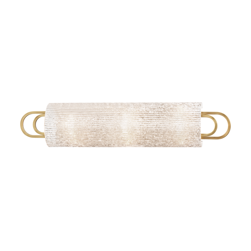 Buckley Bath And Vanity 25" in aged brass — a Hudson Valley bath and vanity for bathrooms and powder rooms at Laurie Yapp Home.