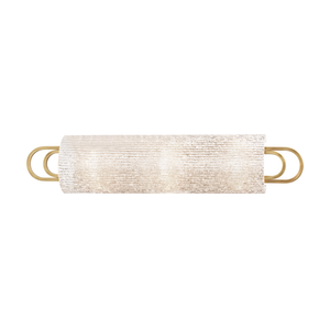 Buckley Bath And Vanity 25" in aged brass — a Hudson Valley bath and vanity for bathrooms and powder rooms at Laurie Yapp Home.