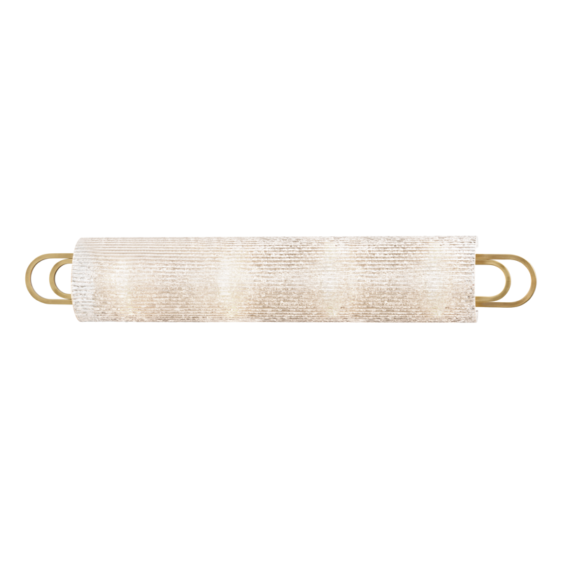 Buckley Bath And Vanity 31" in aged brass — a Hudson Valley bath and vanity for bathrooms and powder rooms at Laurie Yapp Home.