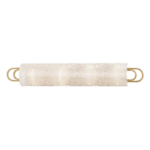 Buckley Bath And Vanity 31" in aged brass — a Hudson Valley bath and vanity for bathrooms and powder rooms at Laurie Yapp Home.