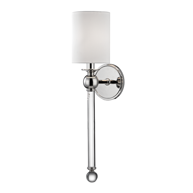 Gordon Wall Sconce in aged brass — a Hudson Valley wall sconce for bathrooms, hallways, and living rooms at Laurie Yapp Home.