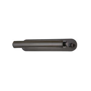 Stockport Picture Light 17" in dark bronze shown from a second angle to highlight the arm curve and shade proportion.