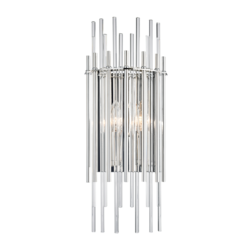 Wallis Wall Sconce in aged brass — a Hudson Valley wall sconce for bathrooms, hallways, and living rooms at Laurie Yapp Home.