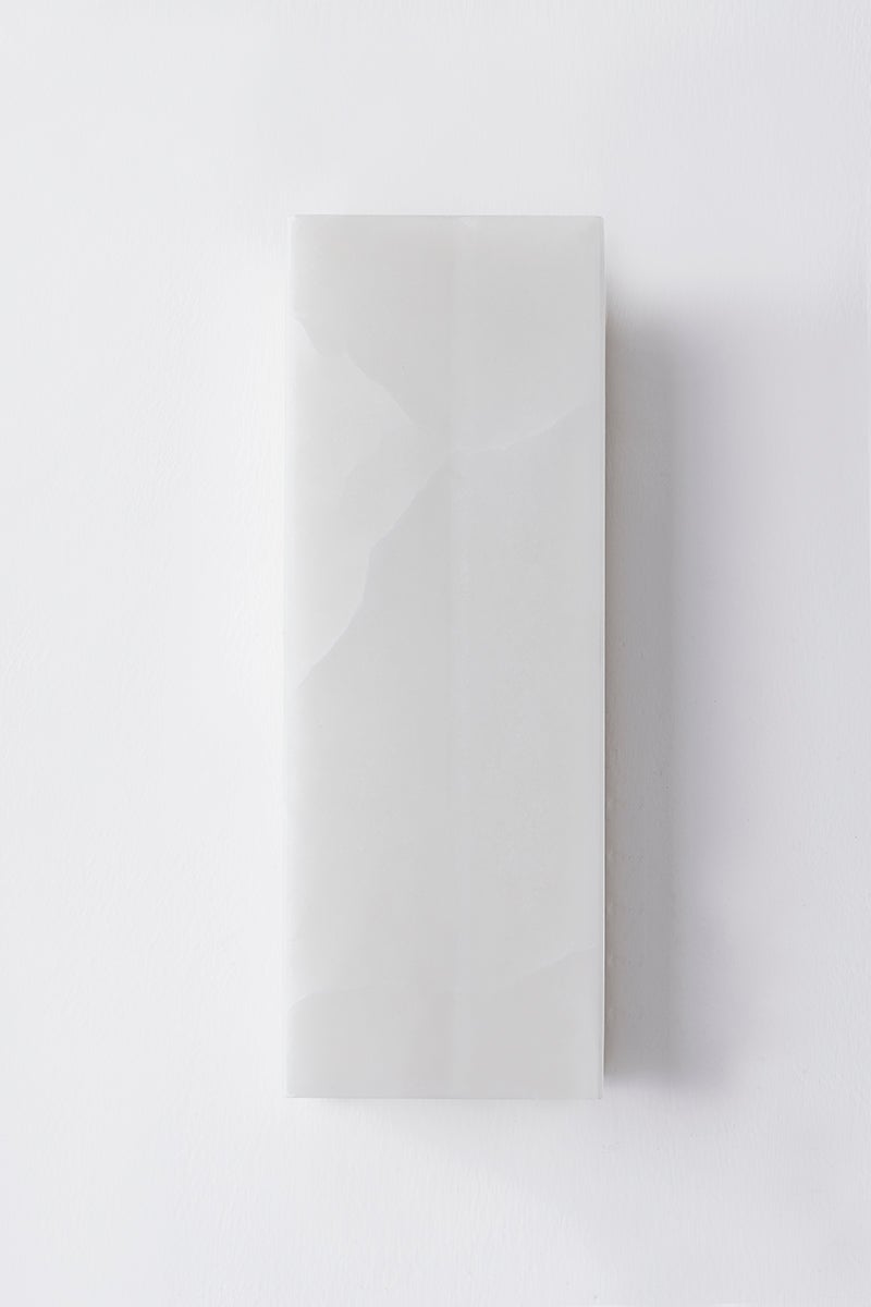 Bremsen Wall Sconce 5" x 13.5" in aged brass — a Hudson Valley wall sconce for bathrooms, hallways, and living rooms at Laurie Yapp Home.
