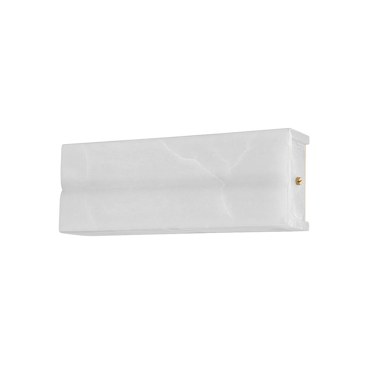 Bremsen Wall Sconce 5" x 13.5" in aged brass — a Hudson Valley wall sconce for bathrooms, hallways, and living rooms at Laurie Yapp Home.
