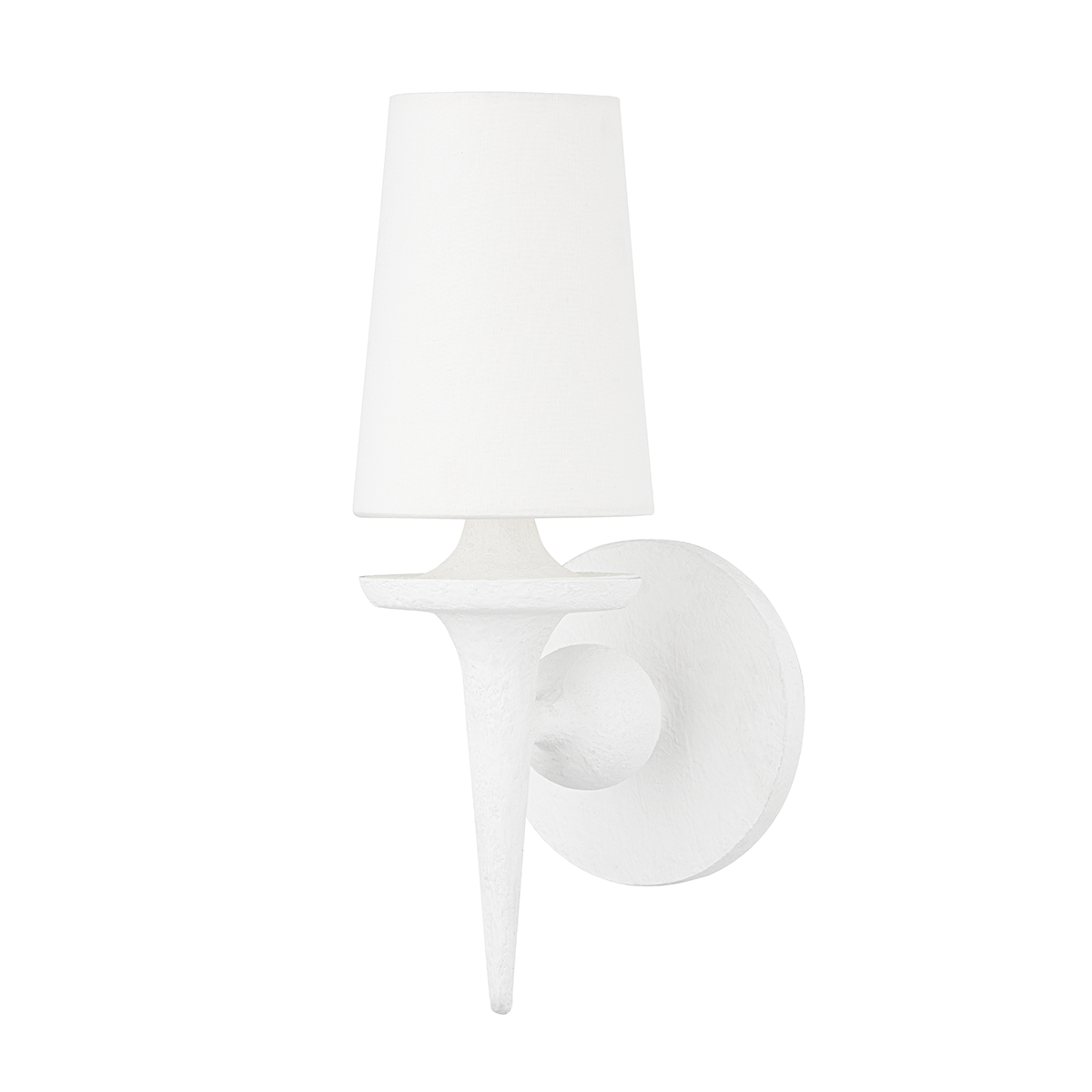 Torch Wall Sconce 6" — a Hudson Valley wall sconce for bathrooms, hallways, and living rooms at Laurie Yapp Home.