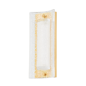 Philmont Wall Sconce in aged brass — a Hudson Valley wall sconce for bathrooms, hallways, and living rooms at Laurie Yapp Home.