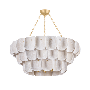 Amalfi Chandelier 41" — a Hudson Valley chandelier for dining rooms, entries, and living rooms at Laurie Yapp Home.