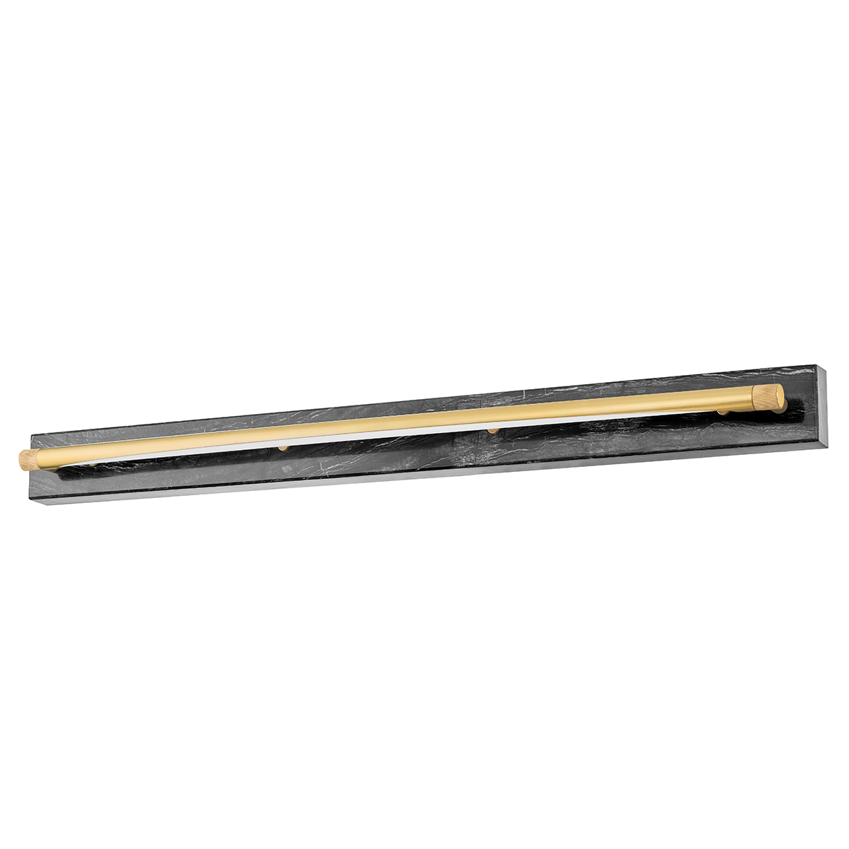 Hayden Wall Sconce 0" x 3" in aged brass — a Hudson Valley wall sconce for bathrooms, hallways, and living rooms at Laurie Yapp Home.