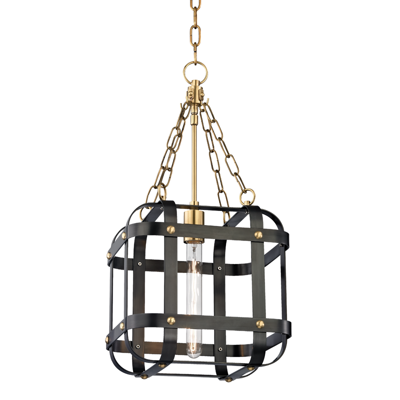 Colchester Pendant 11.75" — a Hudson Valley pendant for kitchens, entries, and dining rooms at Laurie Yapp Home.