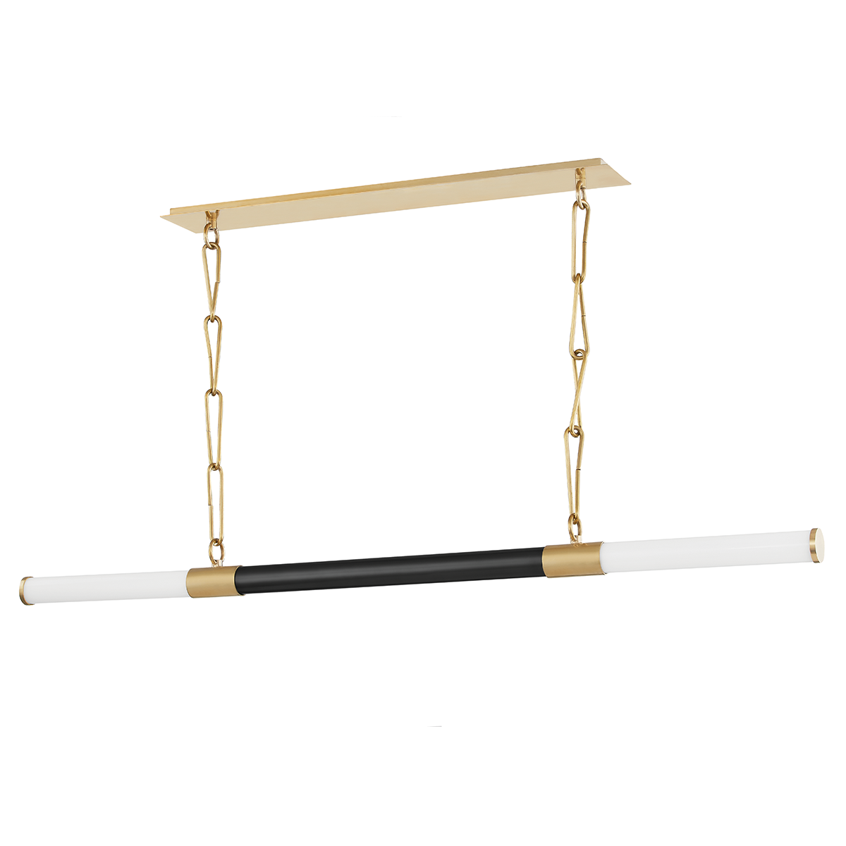 Huntington Linear — a Hudson Valley linear for dining rooms, kitchen islands, and long consoles at Laurie Yapp Home.