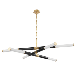 Huntington Chandelier — a Hudson Valley chandelier for dining rooms, entries, and living rooms at Laurie Yapp Home.