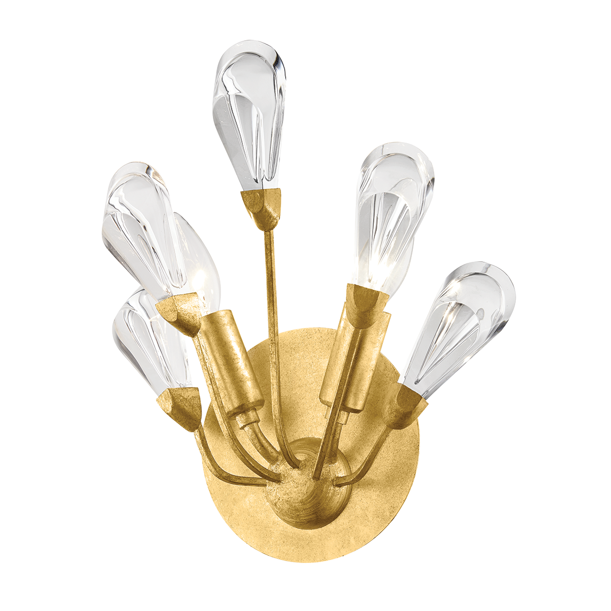 Tulip Wall Sconce — a Hudson Valley wall sconce for bathrooms, hallways, and living rooms at Laurie Yapp Home.
