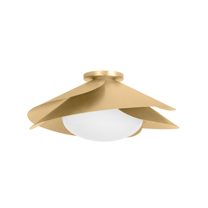 Brookhaven Flush Mount 15.25" — a Hudson Valley flush mount for hallways, bedrooms, and entryways at Laurie Yapp Home.