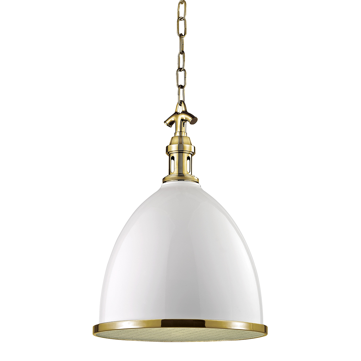 Viceroy Pendant 12.75" — a Hudson Valley pendant for kitchens, entries, and dining rooms at Laurie Yapp Home.