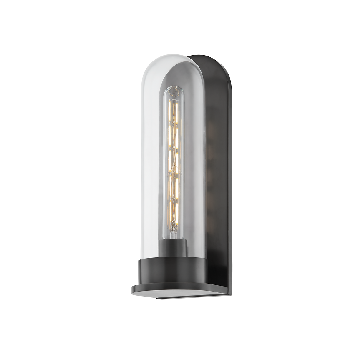 Irwin Wall Sconce in dark bronze — a Hudson Valley wall sconce for bathrooms, hallways, and living rooms at Laurie Yapp Home.