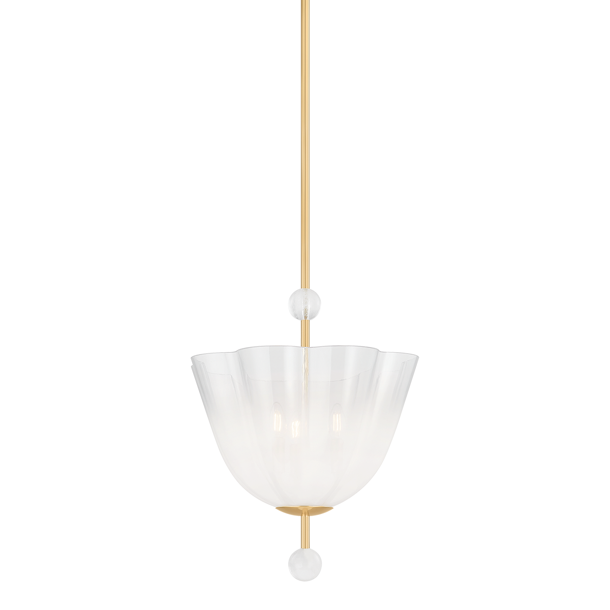 Cambria Heights Lantern in aged brass — a Hudson Valley lantern for entries, foyers, and covered porches at Laurie Yapp Home.