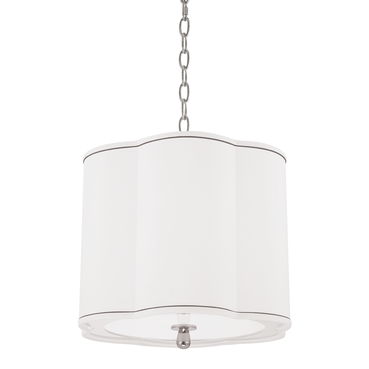 Sweeny Pendant 15" in aged brass — a Hudson Valley pendant for kitchens, entries, and dining rooms at Laurie Yapp Home.