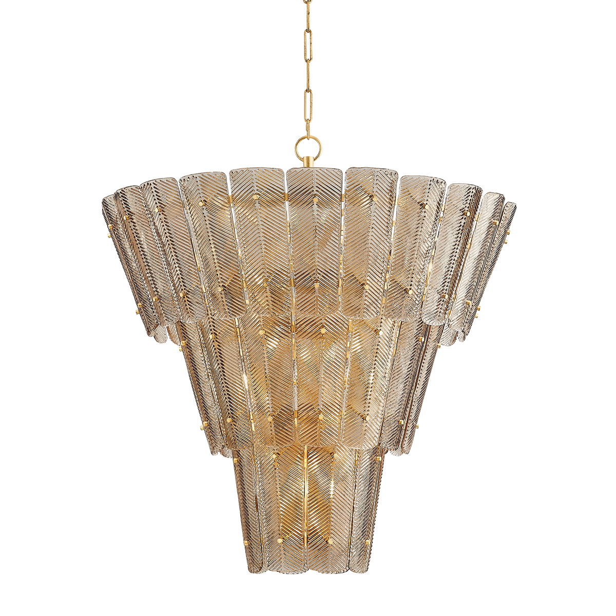 Cassian Chandelier 44.5" — a Hudson Valley chandelier for dining rooms, entries, and living rooms at Laurie Yapp Home.