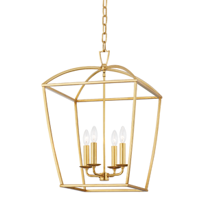 Bryant Lantern 17" shown from a second angle to highlight the frame and glass panel detail.