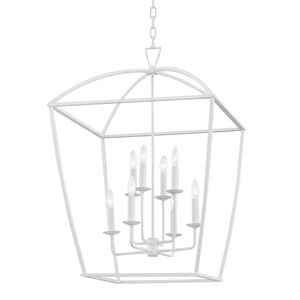 Bryant Lantern 24" shown from the front to reveal the frame and glass panel detail.