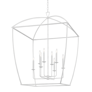 Bryant Lantern 34" shown from the front to reveal the frame and glass panel detail.