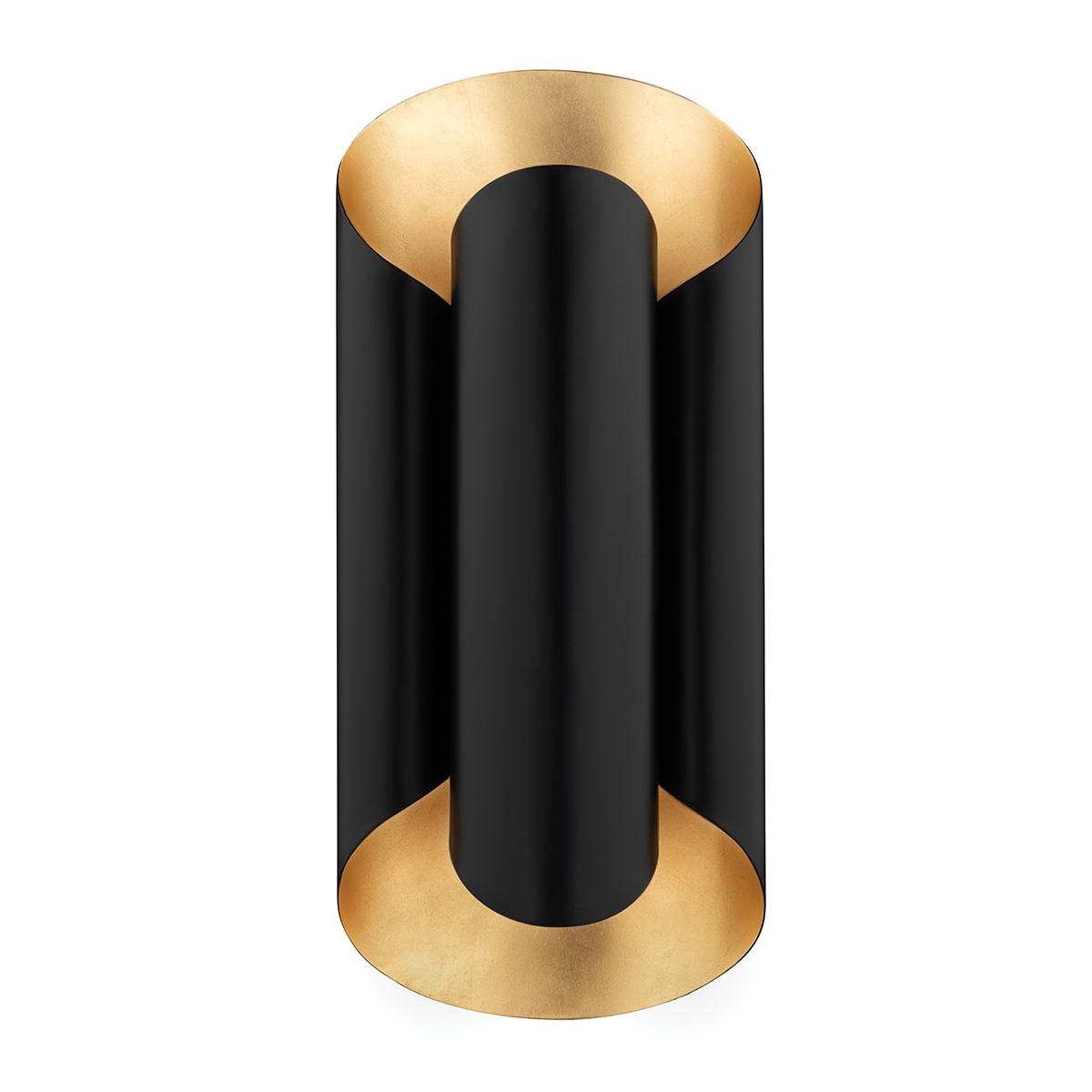 Banks Wall Sconce in black — a Hudson Valley wall sconce for bathrooms, hallways, and living rooms at Laurie Yapp Home.