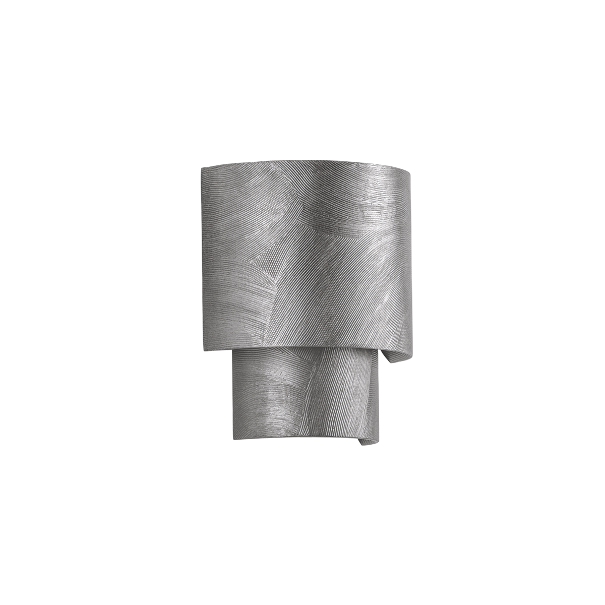 Moray Wall Sconce in Black Silver Leaf — a Hudson Valley wall sconce for bathrooms, hallways, and living rooms at Laurie Yapp Home.