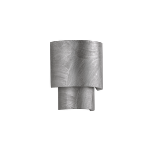 Moray Wall Sconce in Black Silver Leaf — a Hudson Valley wall sconce for bathrooms, hallways, and living rooms at Laurie Yapp Home.