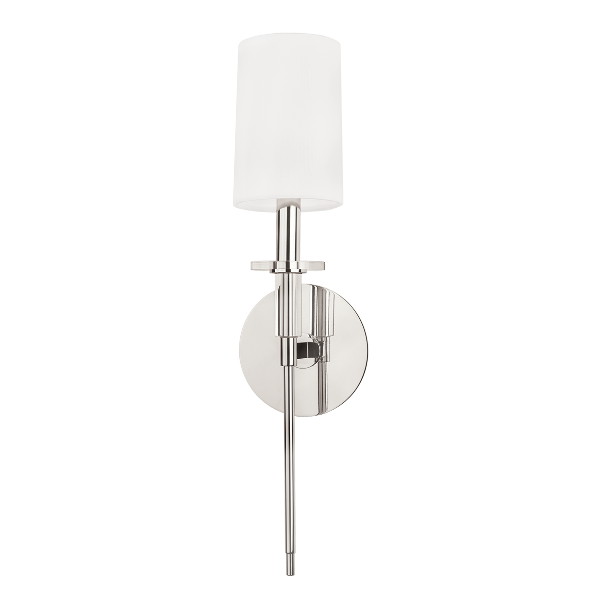 Amherst Wall Sconce 5" in aged brass — a Hudson Valley wall sconce for bathrooms, hallways, and living rooms at Laurie Yapp Home.