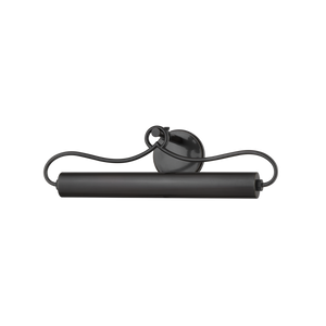 Berun Picture Light 20.5" in bronze shown from a second angle to highlight the arm curve and shade proportion.