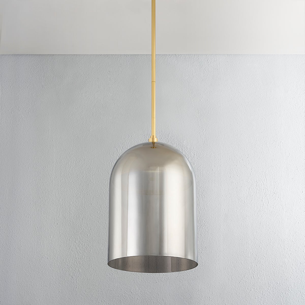 Dorval Pendant 13" in aged brass — a Hudson Valley pendant for kitchens, entries, and dining rooms at Laurie Yapp Home.