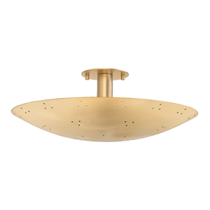 Bern Flush Mount 18" — a Hudson Valley flush mount for hallways, bedrooms, and entryways at Laurie Yapp Home.