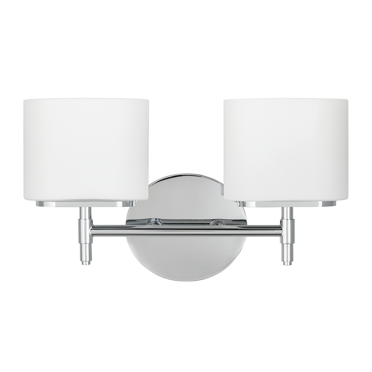 Trinity Bath And Vanity 13.75" in polished chrome — a Hudson Valley bath and vanity for bathrooms and powder rooms at Laurie Yapp Home.