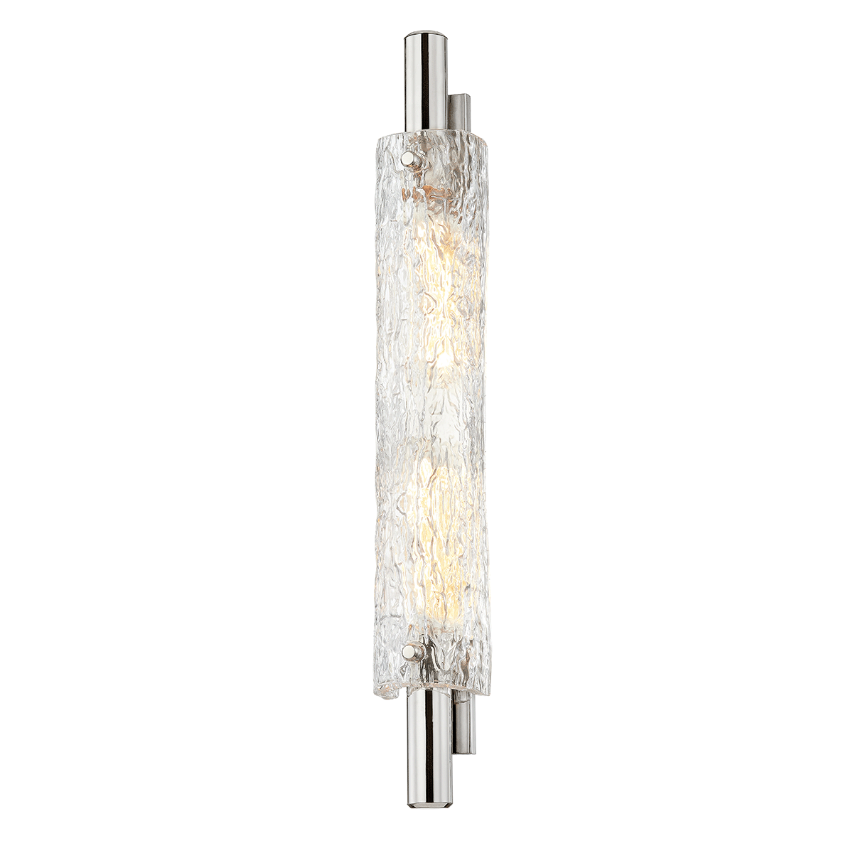 Harwich Wall Sconce 3.5" x 28.75" in aged brass — a Hudson Valley wall sconce for bathrooms, hallways, and living rooms at Laurie Yapp Home.
