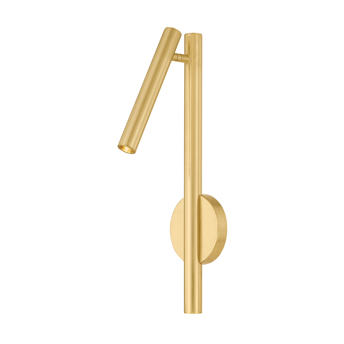 Circleville Wall Sconce in aged brass — a Hudson Valley wall sconce for bathrooms, hallways, and living rooms at Laurie Yapp Home.