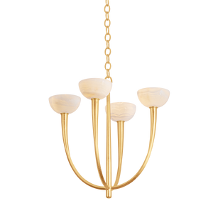 Maywood Chandelier 22.75" — a Hudson Valley chandelier for dining rooms, entries, and living rooms at Laurie Yapp Home.