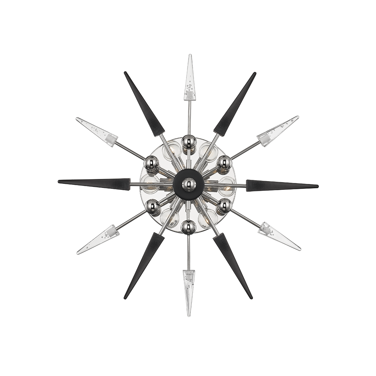 Sparta Wall Sconce in polished nickel — a Hudson Valley wall sconce for bathrooms, hallways, and living rooms at Laurie Yapp Home.