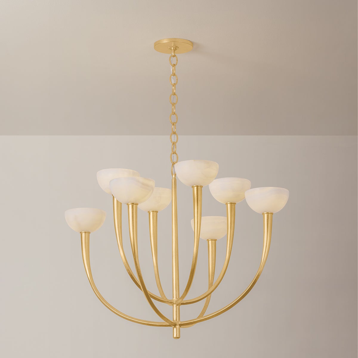Maywood Chandelier 33.5" — a Hudson Valley chandelier for dining rooms, entries, and living rooms at Laurie Yapp Home.