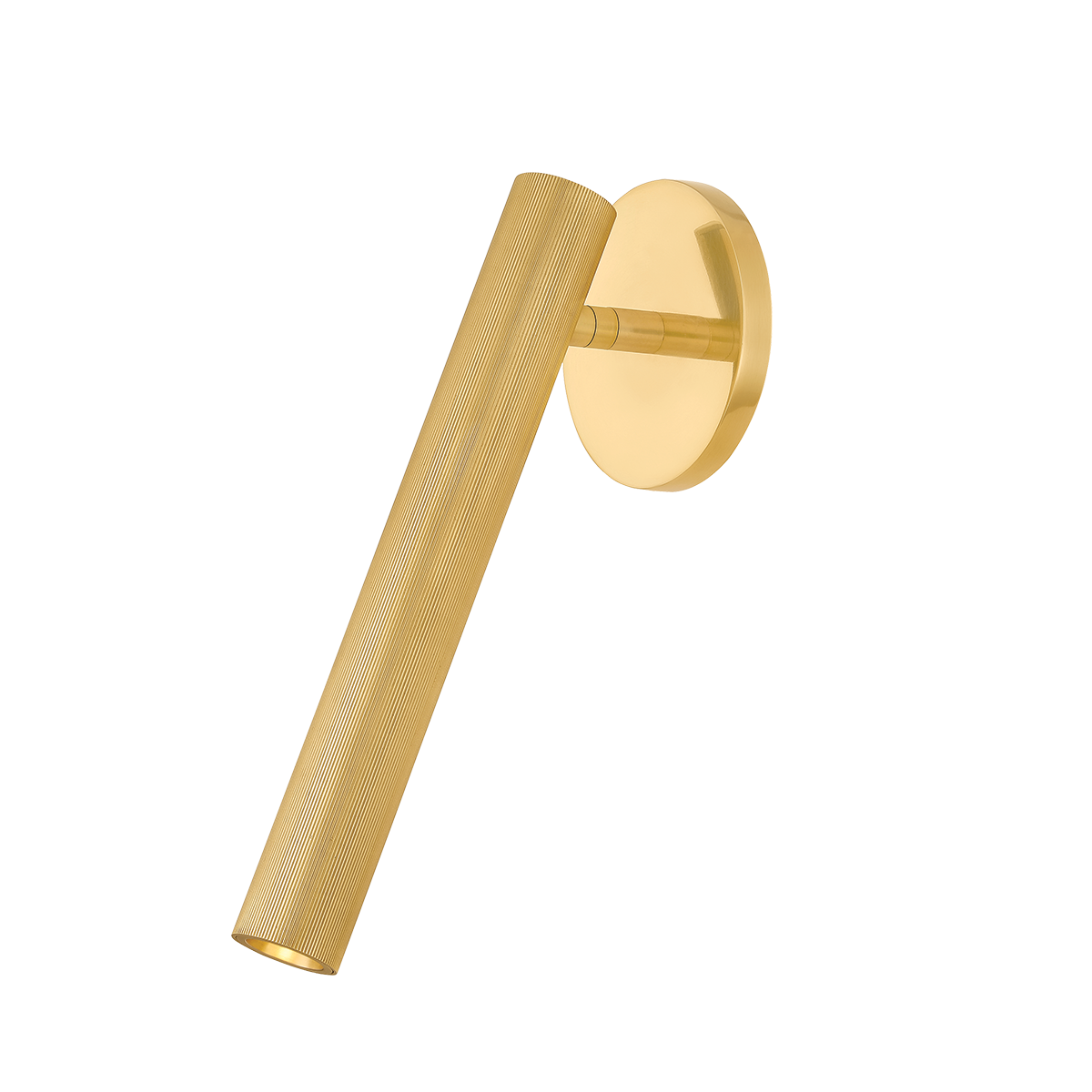 Simeon Wall Sconce in aged brass — a Hudson Valley wall sconce for bathrooms, hallways, and living rooms at Laurie Yapp Home.