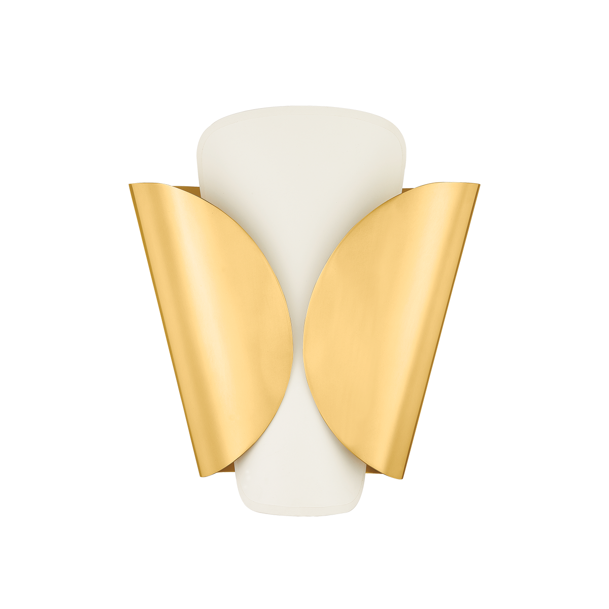 Savoie Wall Sconce in aged brass — a Hudson Valley wall sconce for bathrooms, hallways, and living rooms at Laurie Yapp Home.